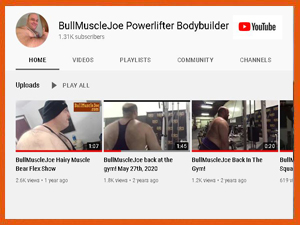 Big hairy muscle BullMuscleJoe